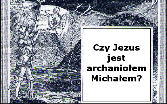 Na obrazku jest przedstawiona scena z Objawienia św. Jana, w której ubrany w zbroję rycerza, i trzymający sztandar, archanioł Michał dmie w trąbę stojąc na skale nad trzęsącą się ziemią i falami zalewającymi skały, a w tle jest burza z piorunami
